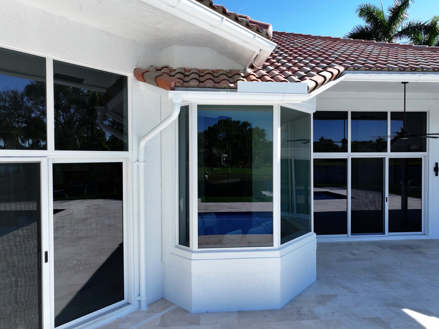 Florida home with impact doors in Broward County