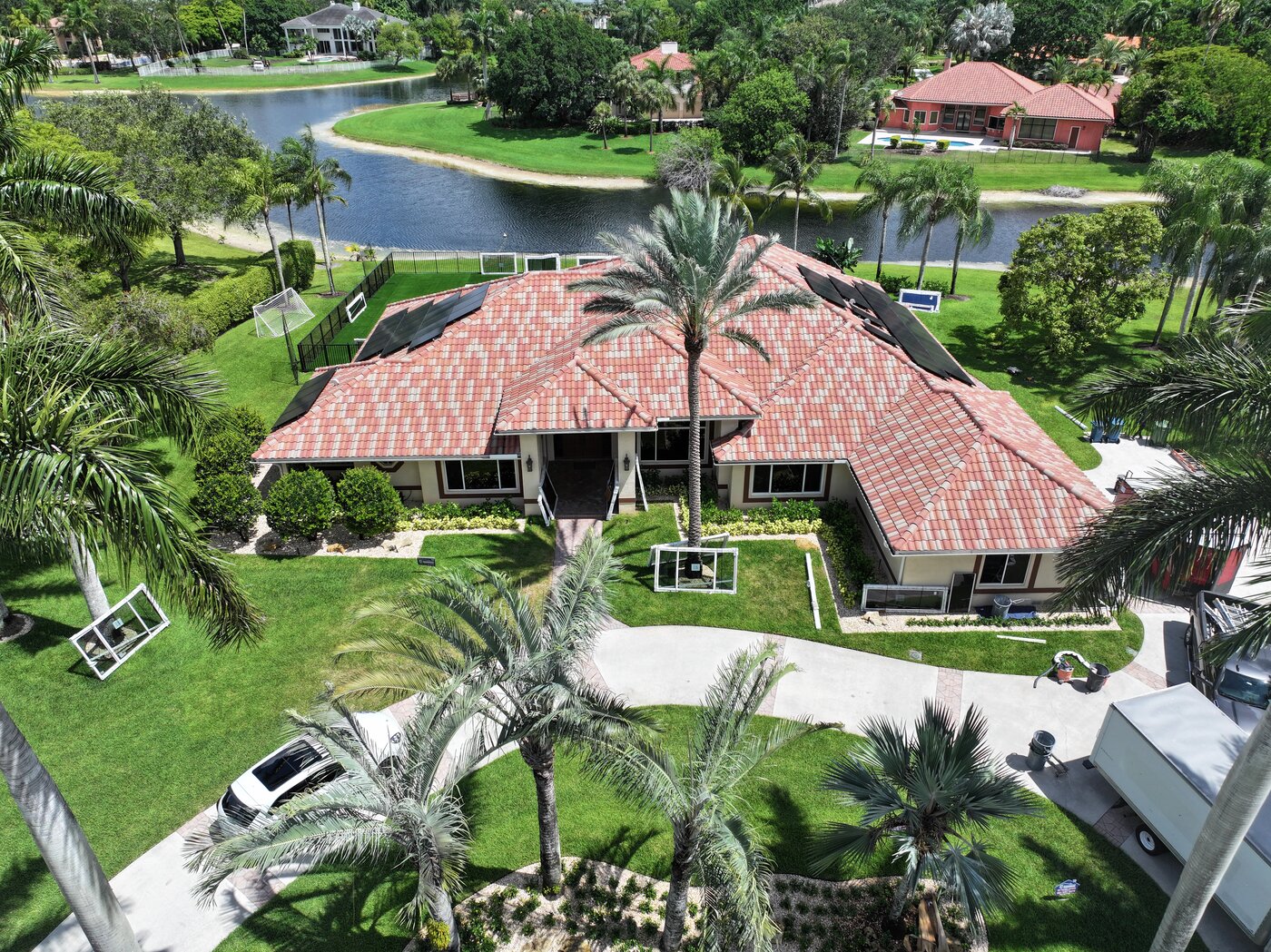 Completed roof replacement Plantation FL